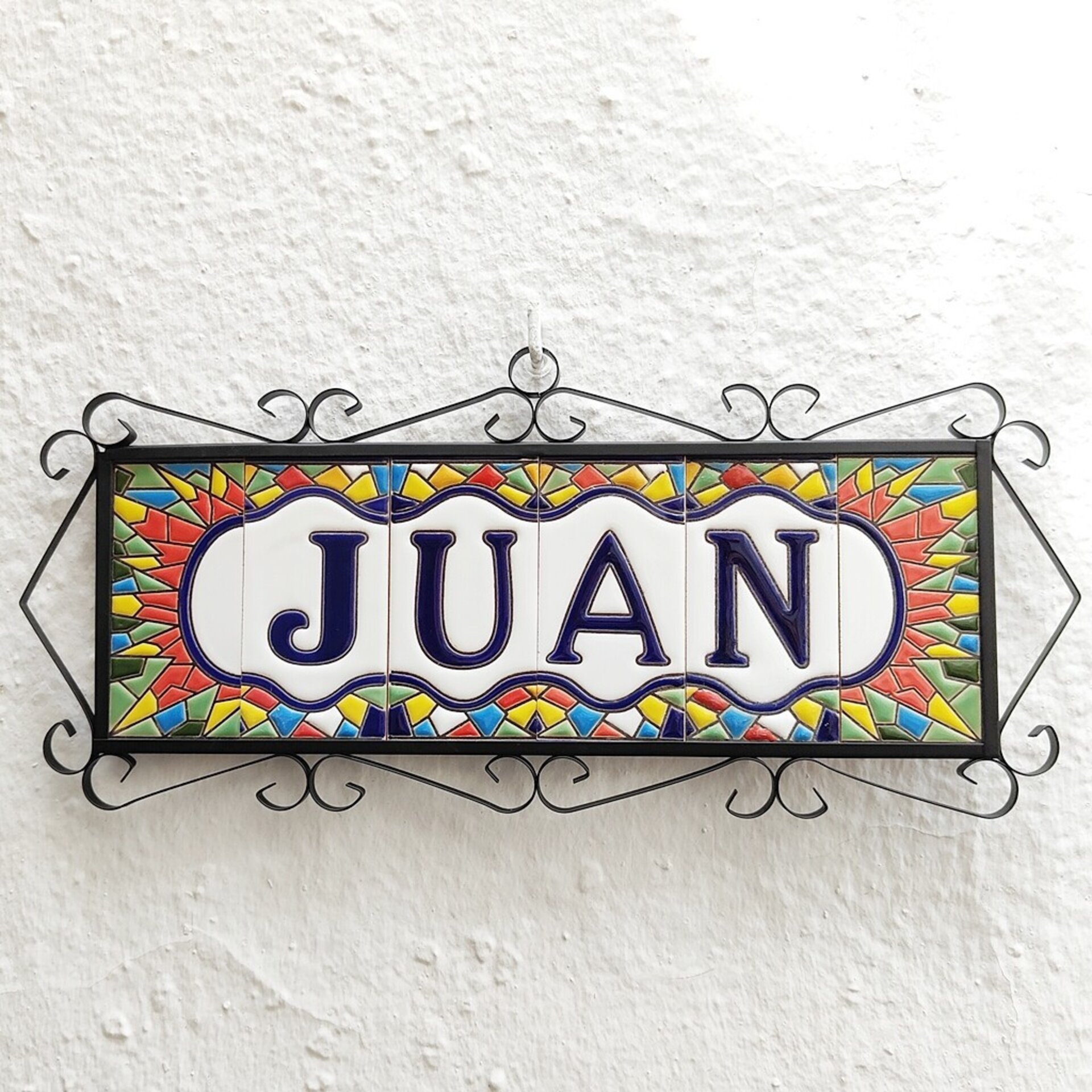 Letras y Números modelo "RONDA-M" - 11cm. (2.1") - 6