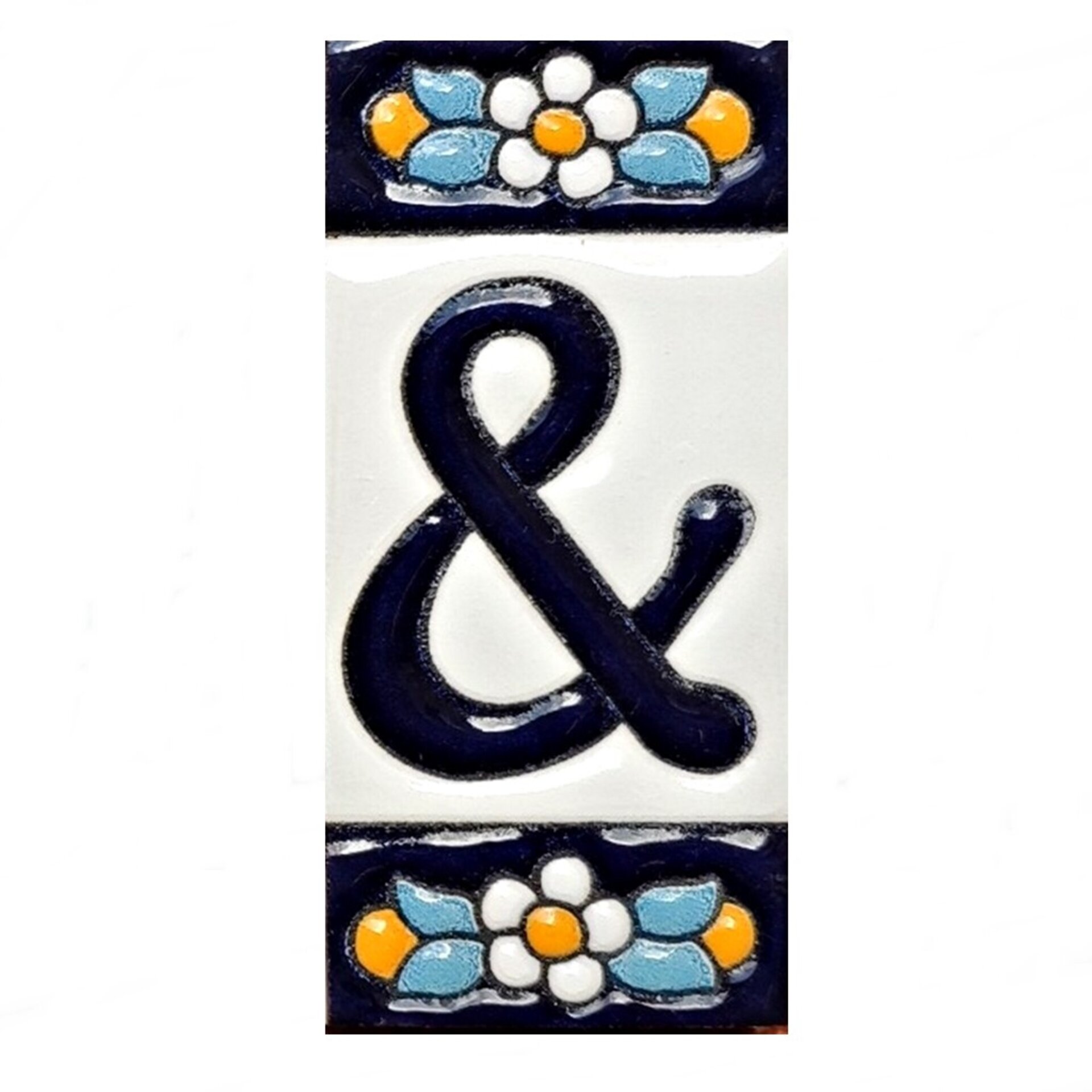 Letras y Números modelo "AZUL1" - 7,5cm. (3") - 6