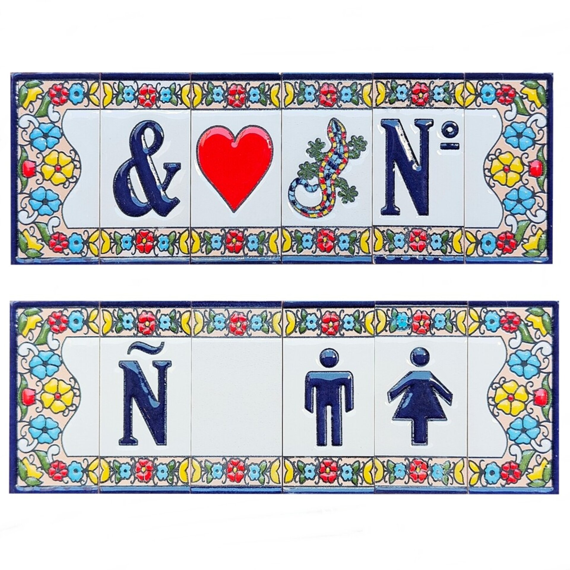 Letras y Números modelo "TENERIFE" - 7,5cm. (3") - 5