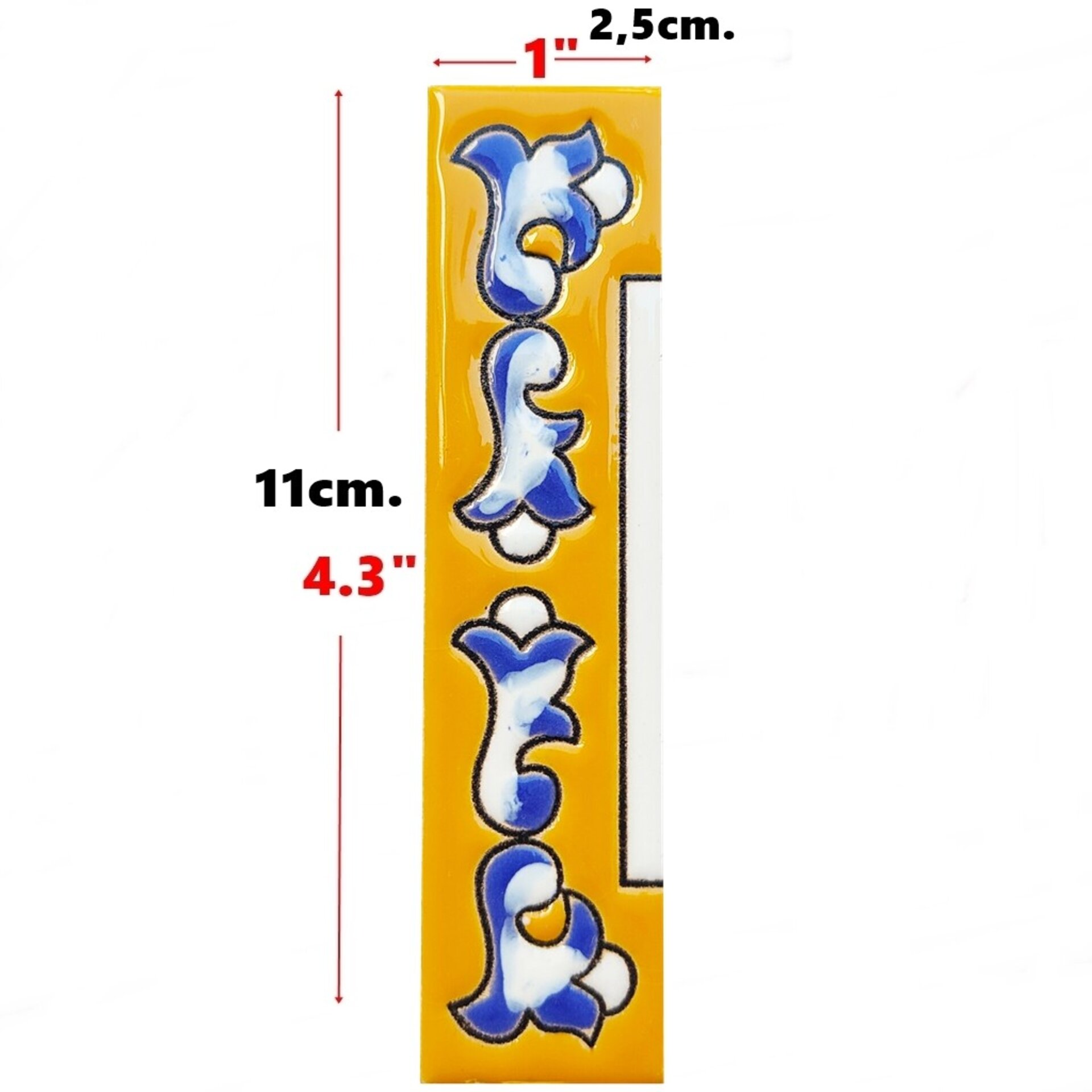 Letras y Números modelo "RENACIMIENTO" - 11cm. (2.1") - 3