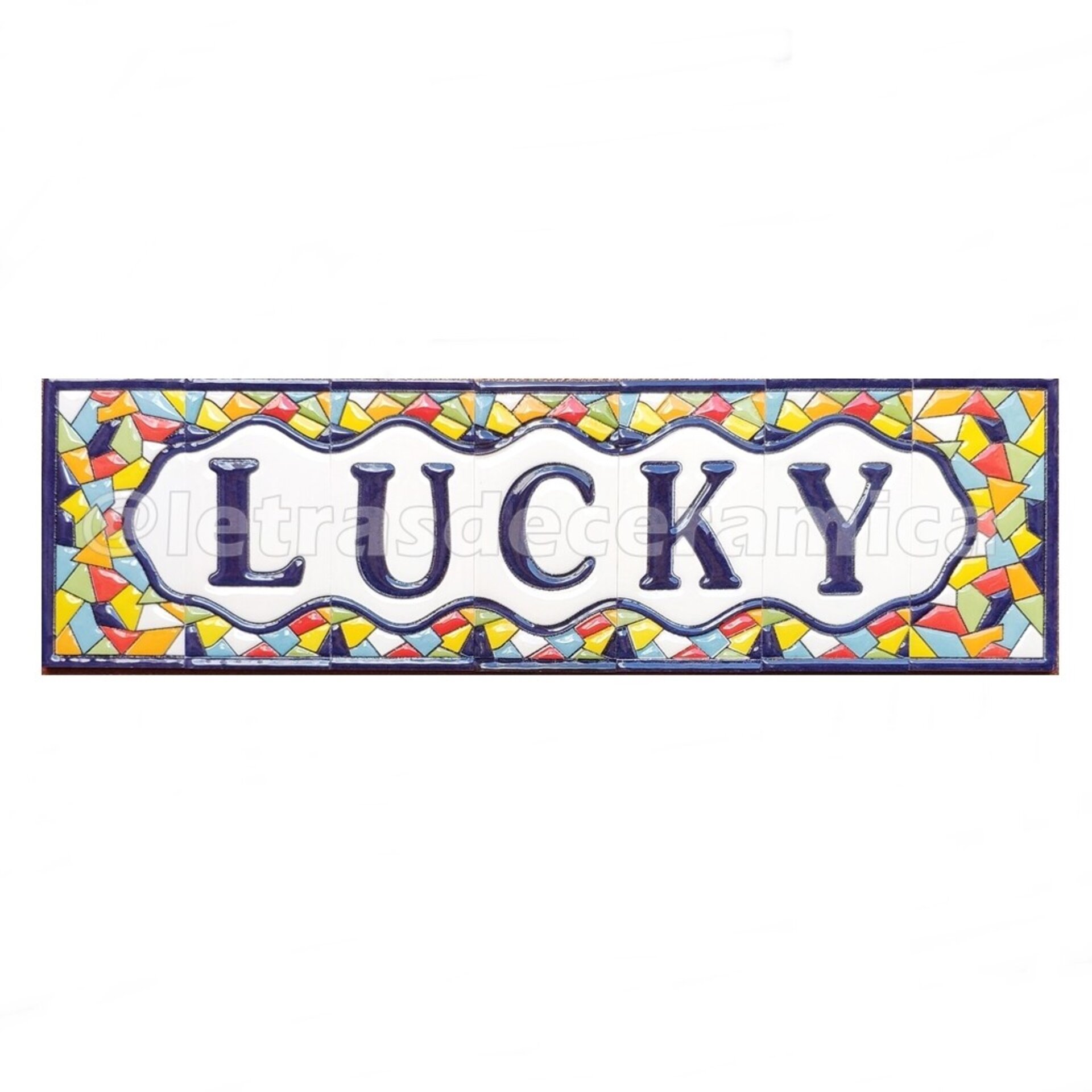 Letras y Números modelo "BARCELONA-M" - 11cm. (2.1") - 9