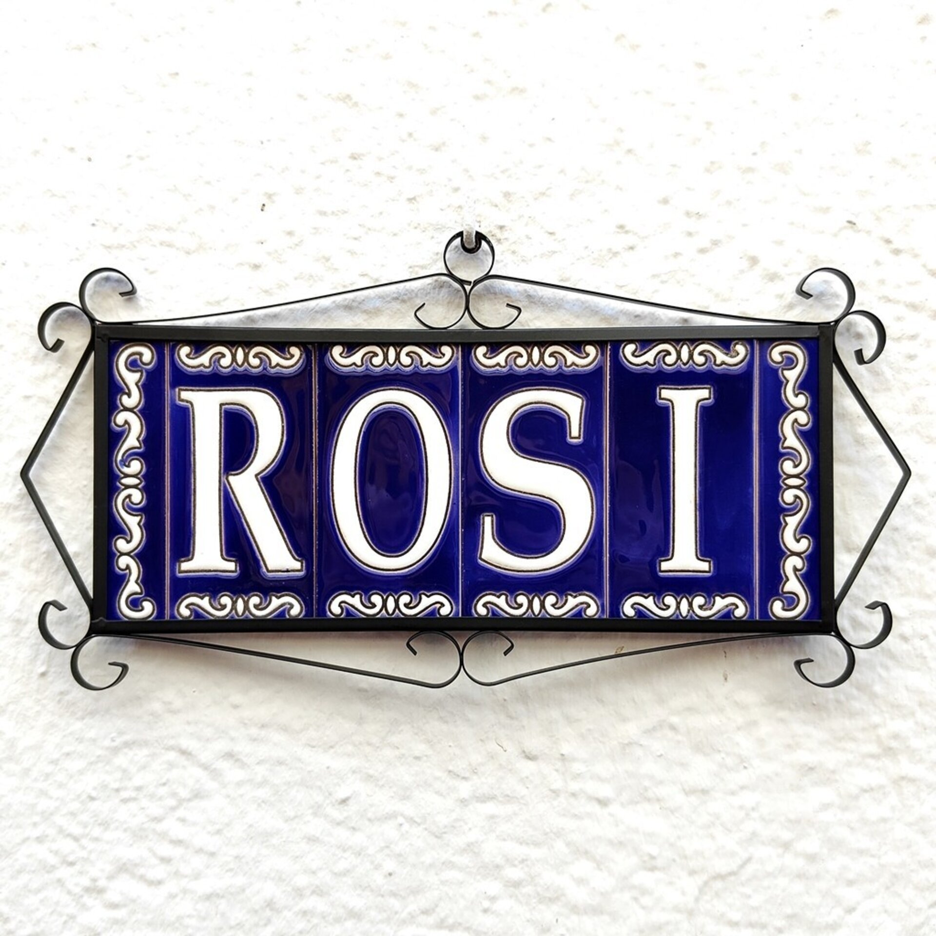 Letras y Números modelo "CIELO-AZUL" - 11cm. (2.1") - 5