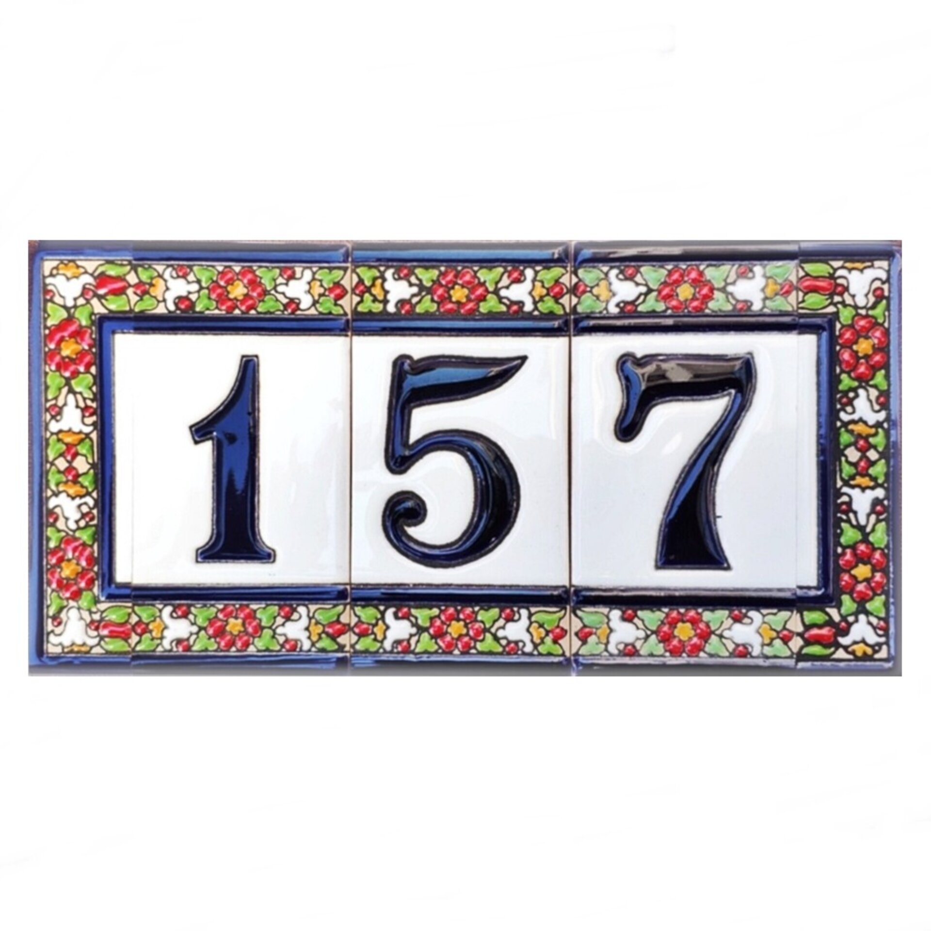 Letras y Números modelo "COLOR-M1" - 11cm. (2.1") - 14