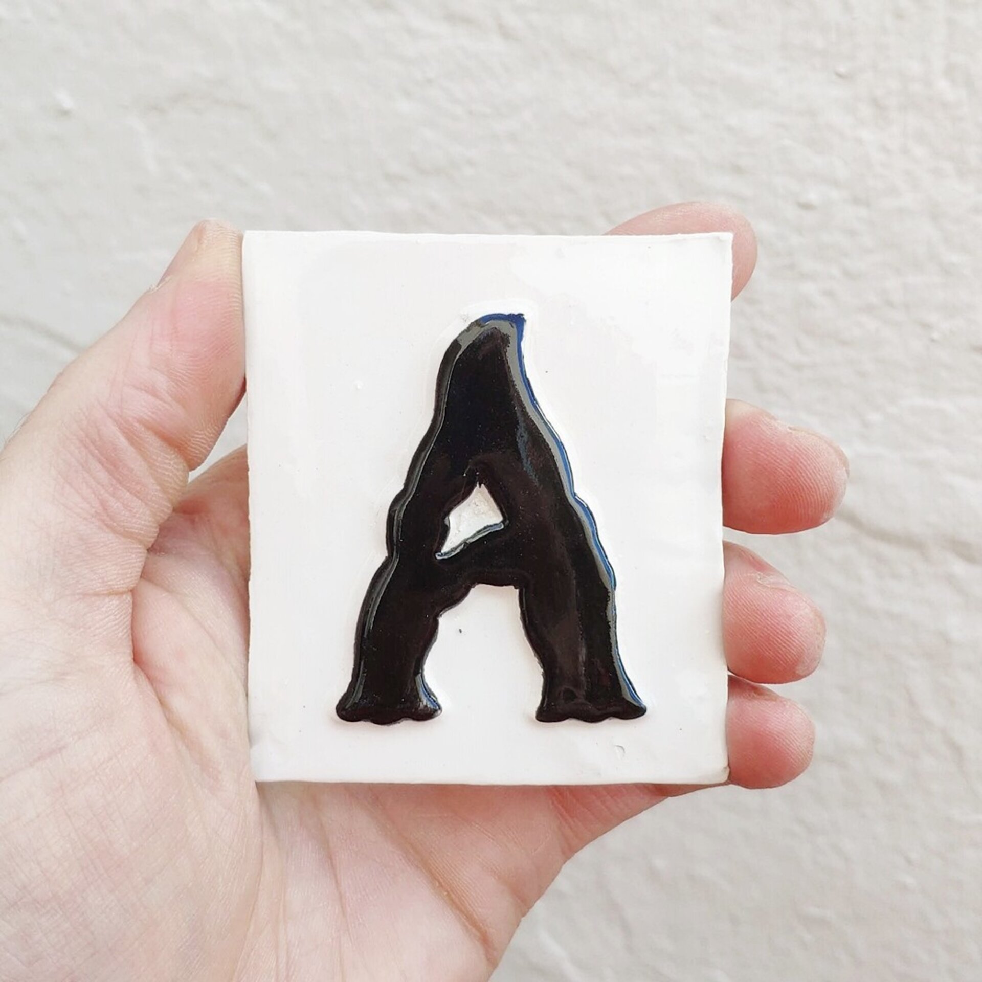 Letras y Números modelo "CLÁSICA-Negra" - 7,5cm. (3") - 1