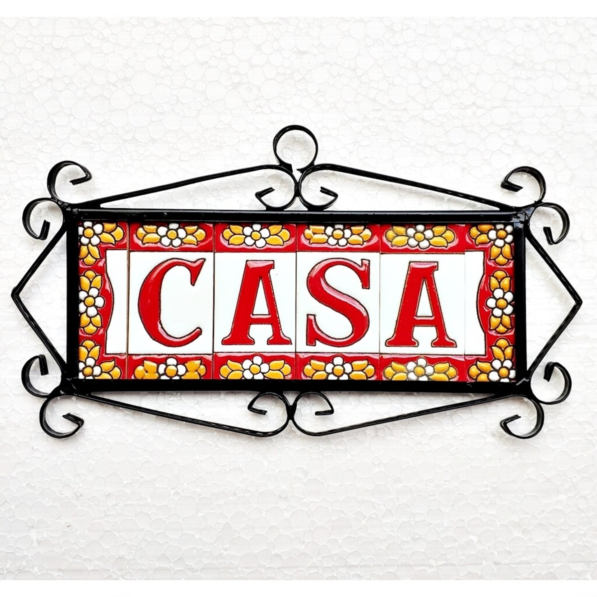 Letras y Números modelo "ROJAS" - 7,5cm. (3") - 4