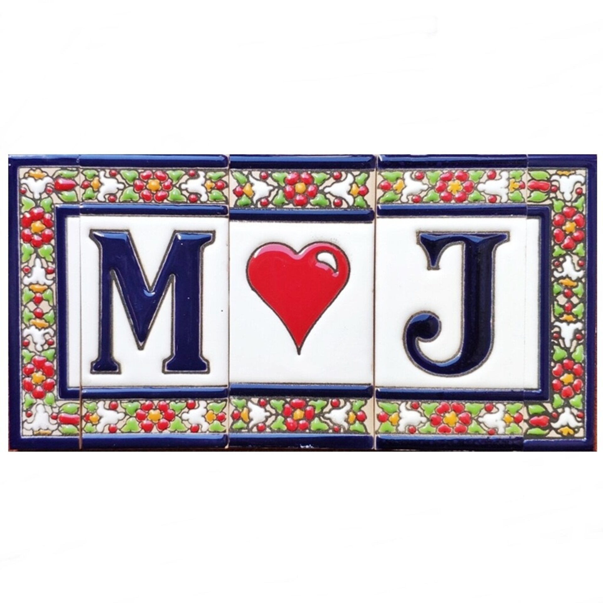 Letras y Números modelo "COLOR-M1" - 11cm. (2.1") - 7