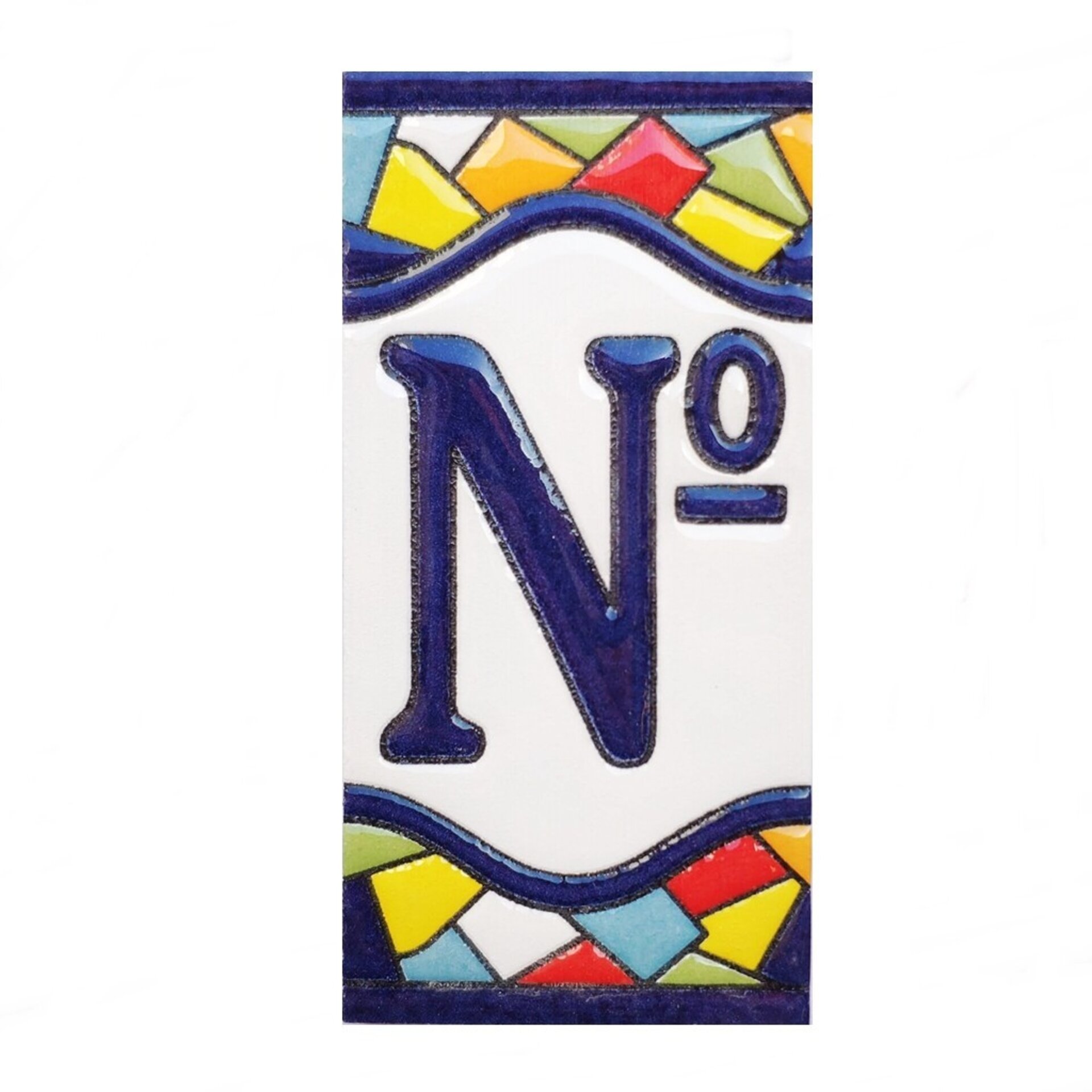 Letras y Números modelo "BARCELONA-M" - 11cm. (2.1") - 16