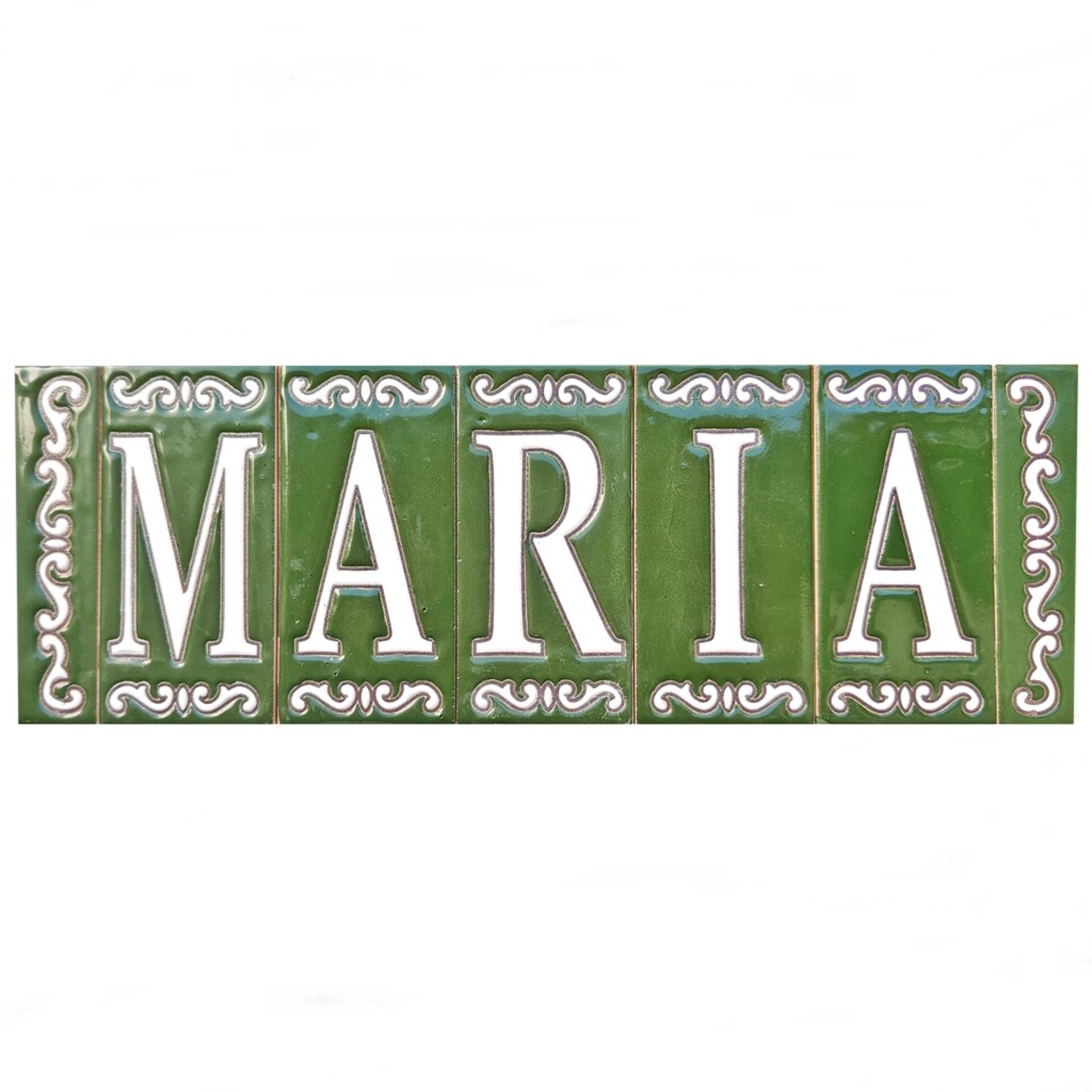 Letras y Números modelo "OLIVO" - 11cm. (2.1") - 6