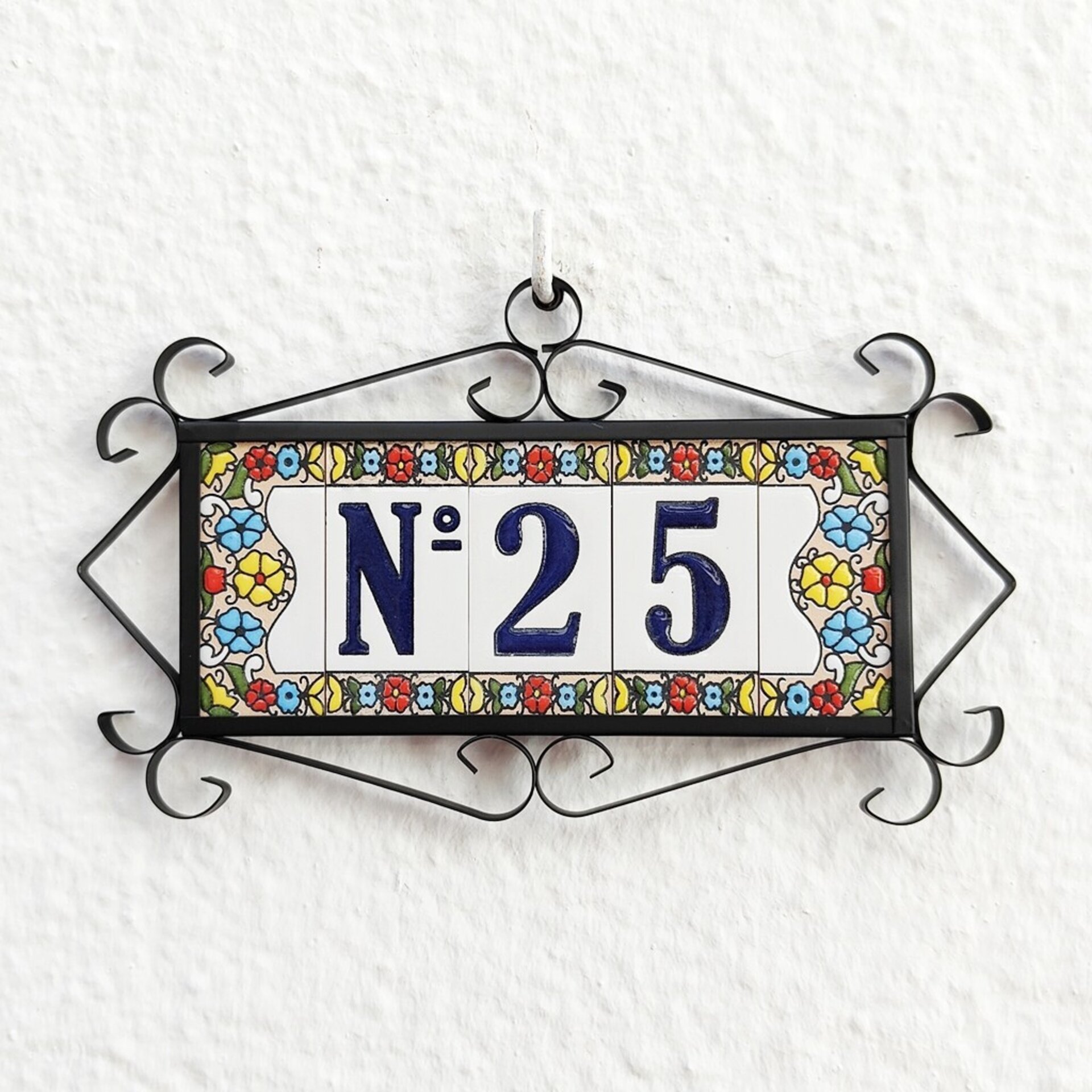 Letras y Números modelo "TENERIFE" - 7,5cm. (3") - 6