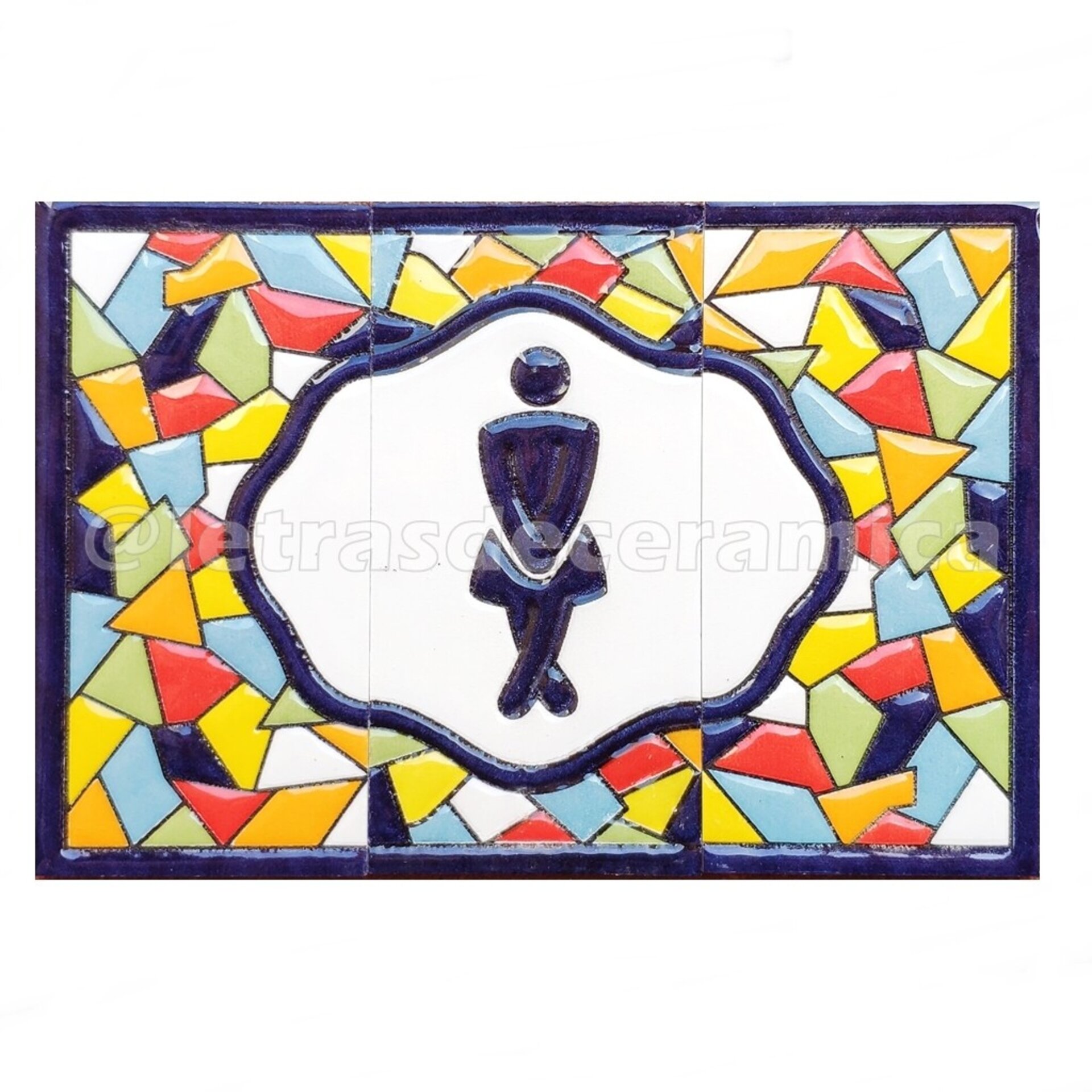 Letras y Números modelo "BARCELONA-M" - 11cm. (2.1") - 13