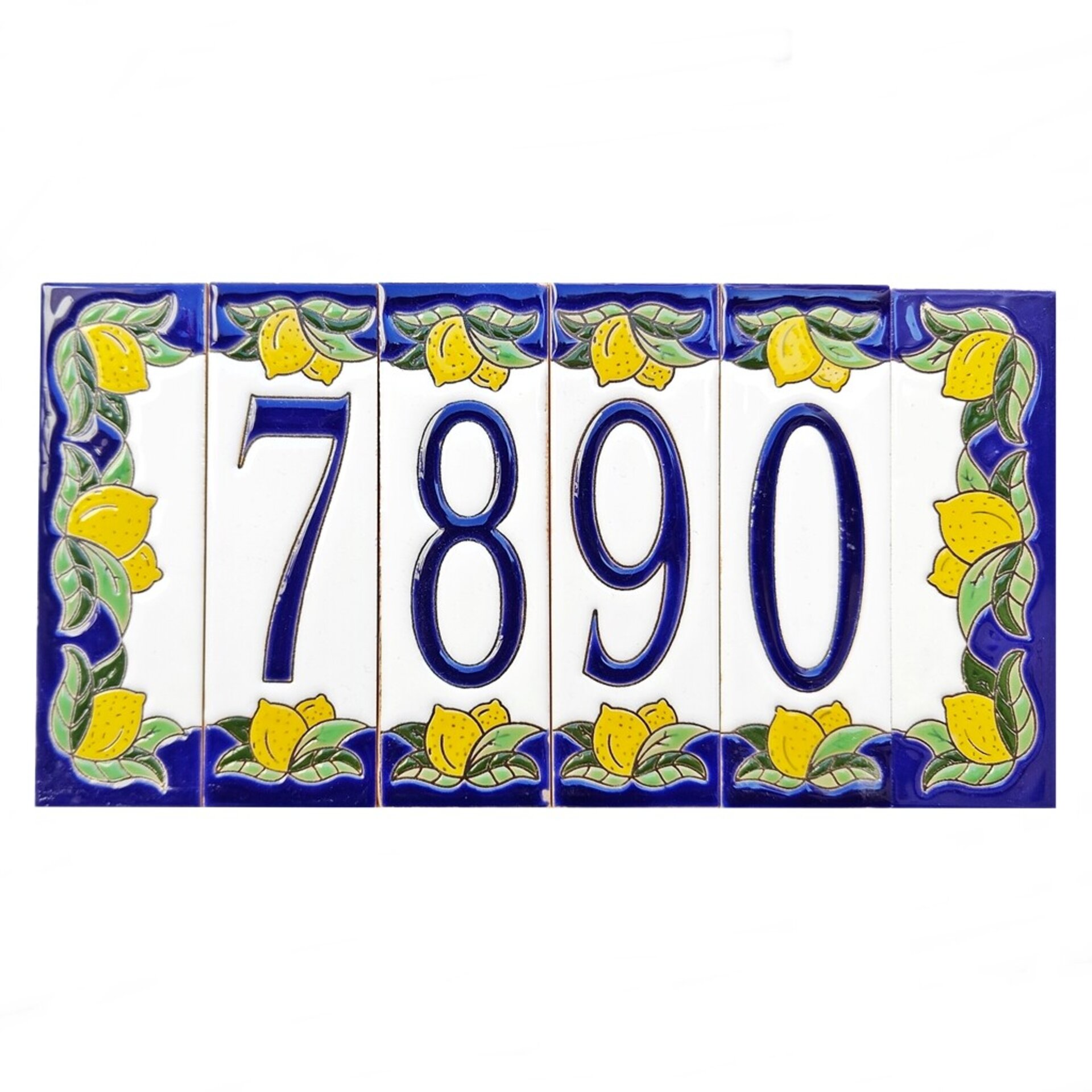 Letras y Números modelo "LIMONCELLO" - 15cm. (6") - 14