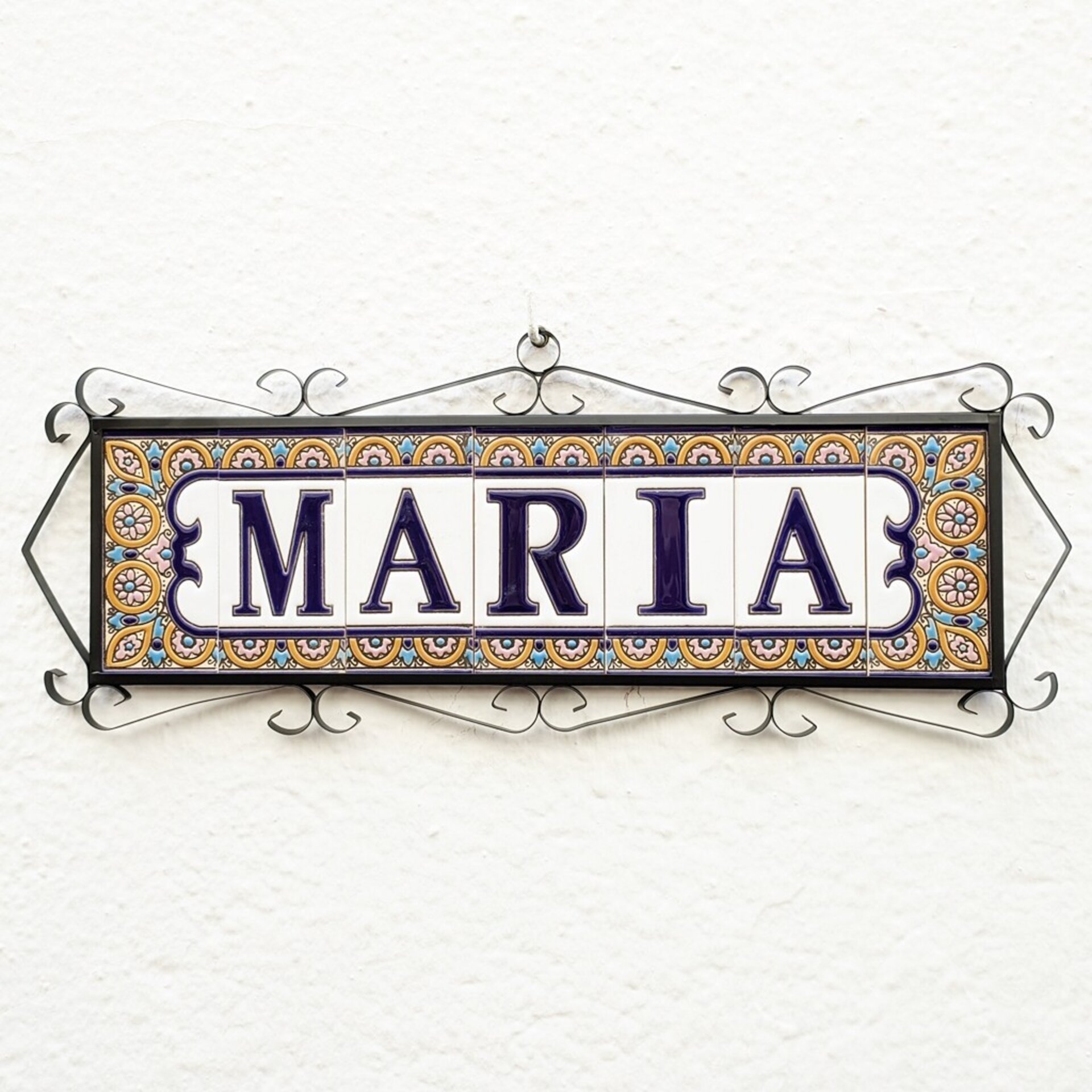 Letras y Números modelo "ARCO-ROSA" - 11cm. (2.1") - 8