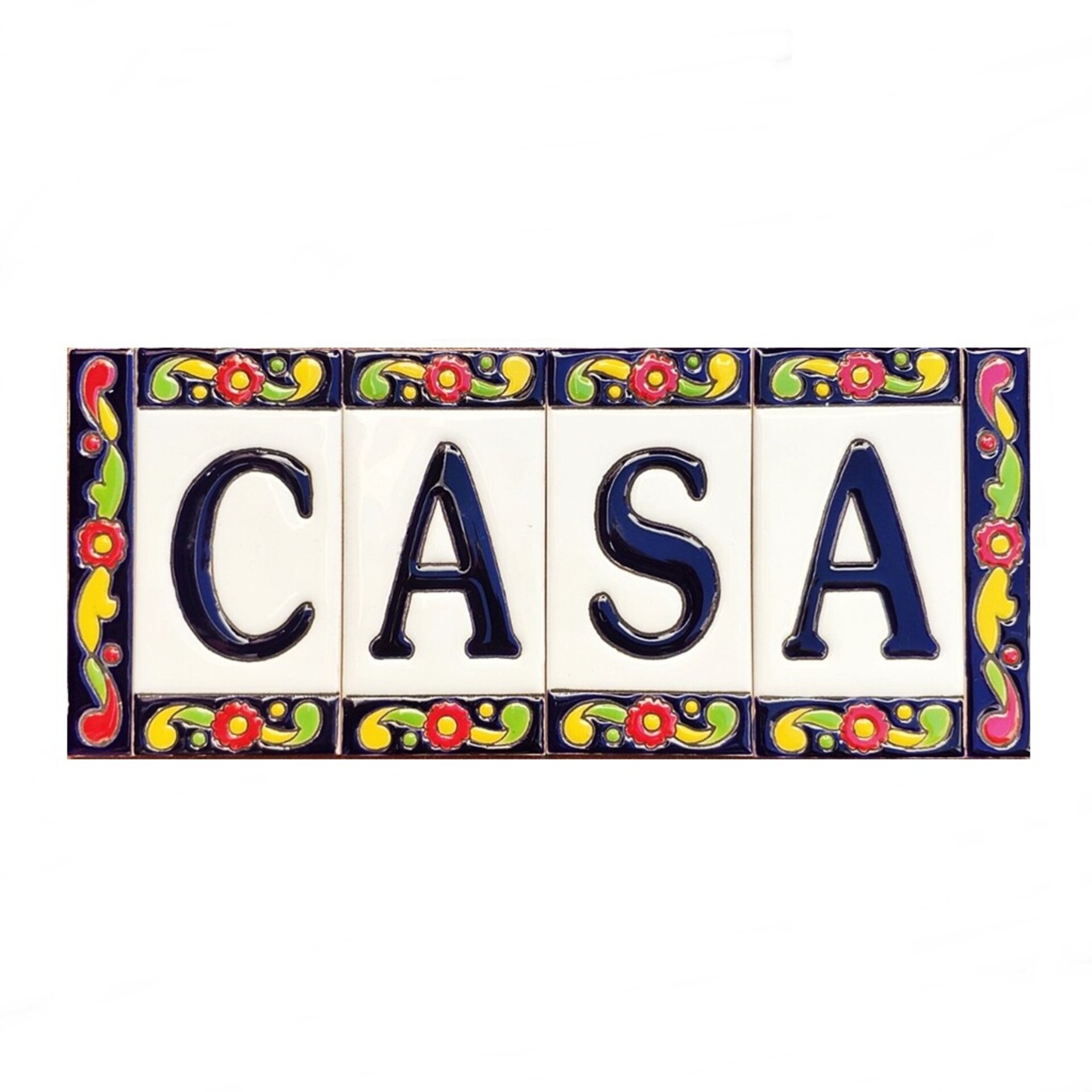 Letras y Números modelo "FLORES-G" - 15cm. (6") - 6