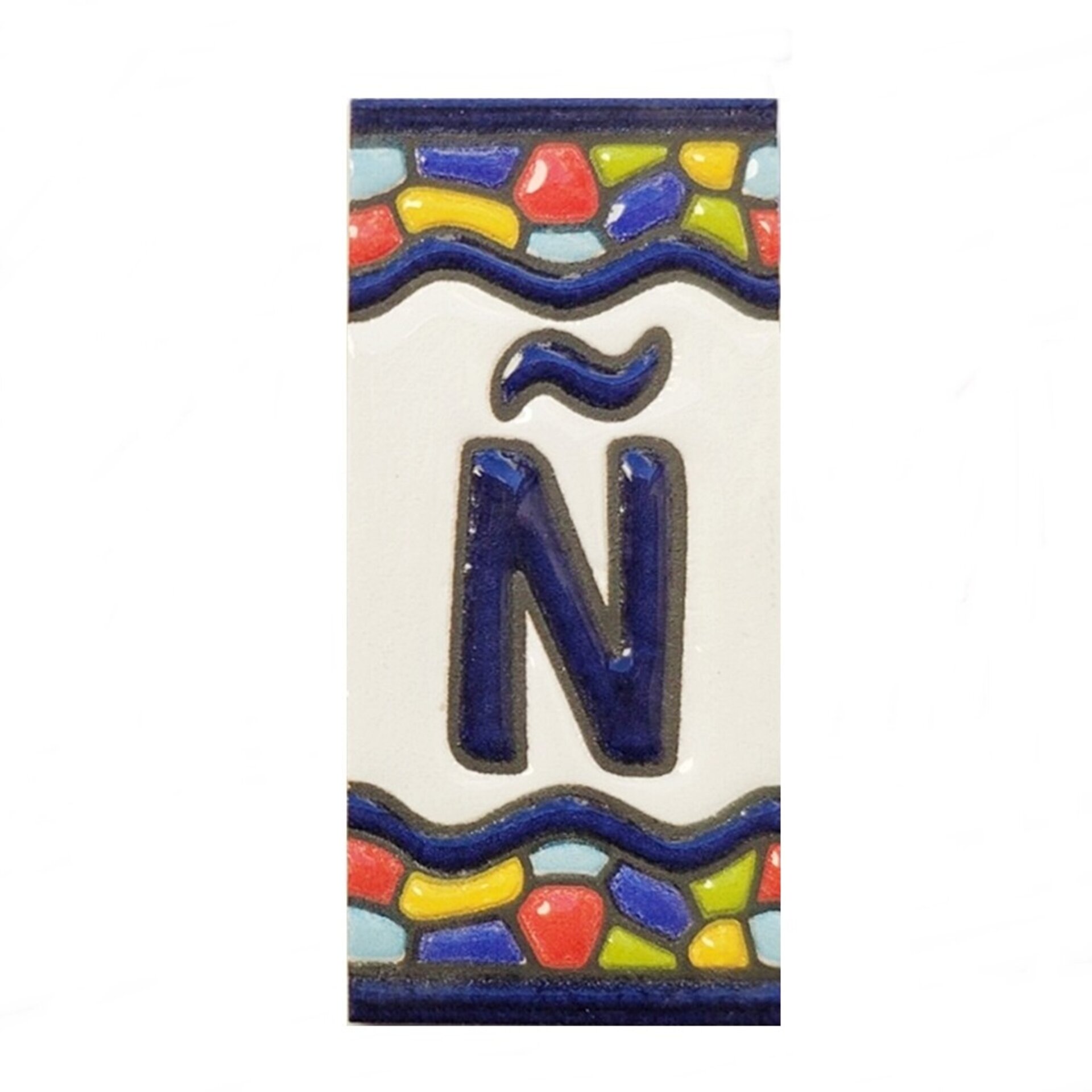 Letras y Números modelo "COLORES" - 7,5cm. (3") - 19