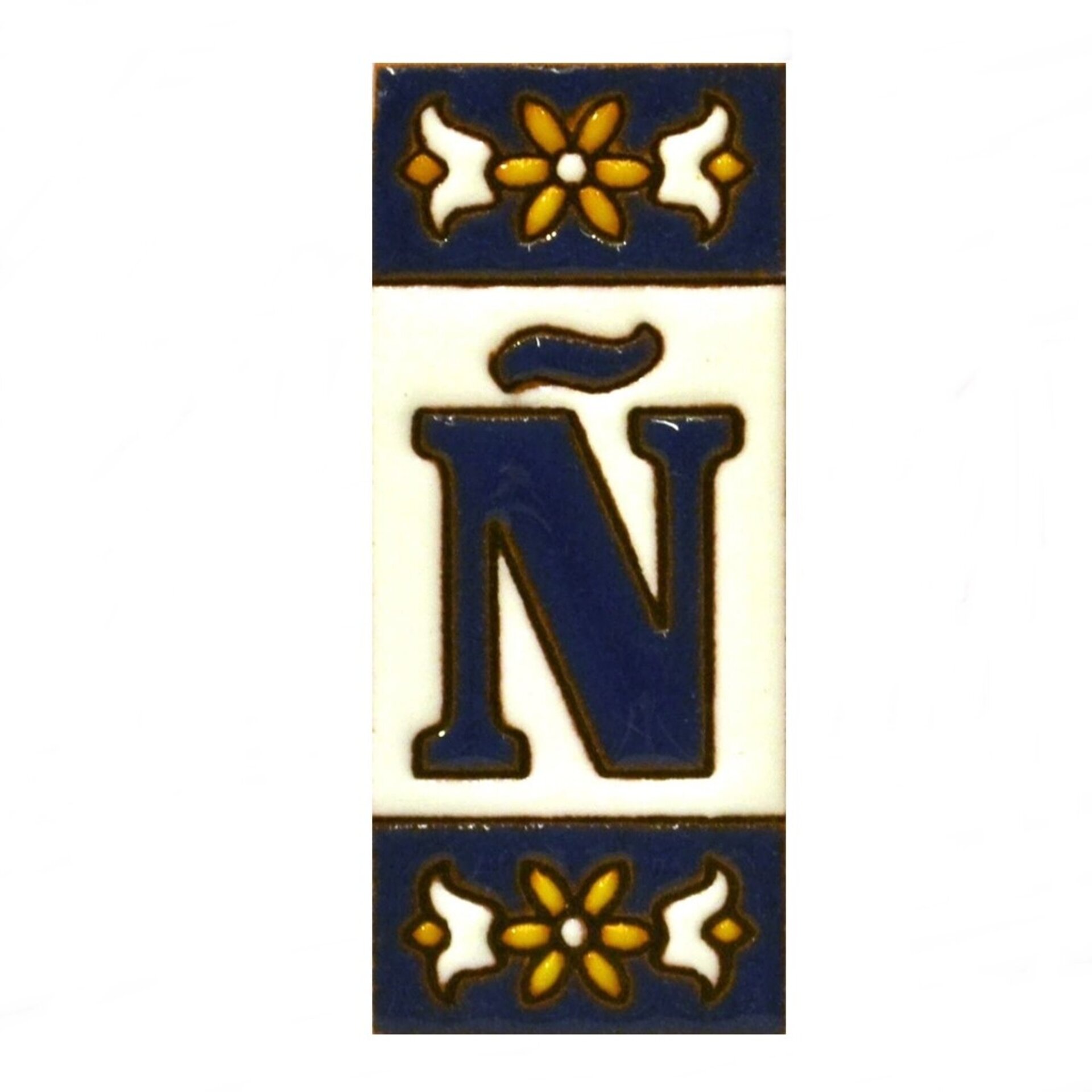 Letras y Números modelo "AZUL2" - 7,3cm. (3") - 5