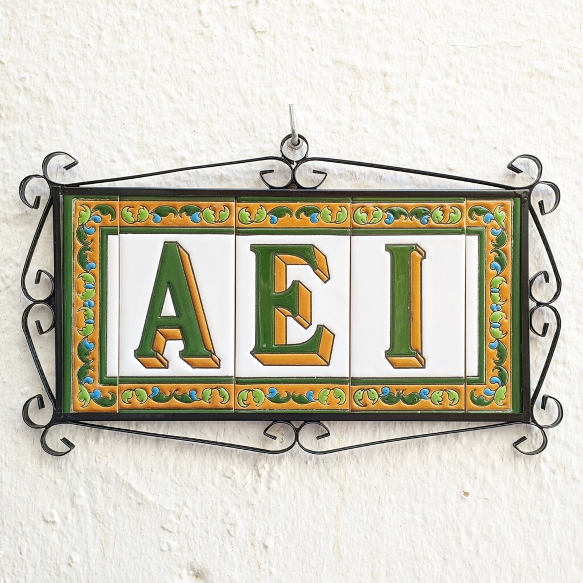 Letras y Números modelo "RENACIMIENTO-GV" - 15cm. (6") - 6