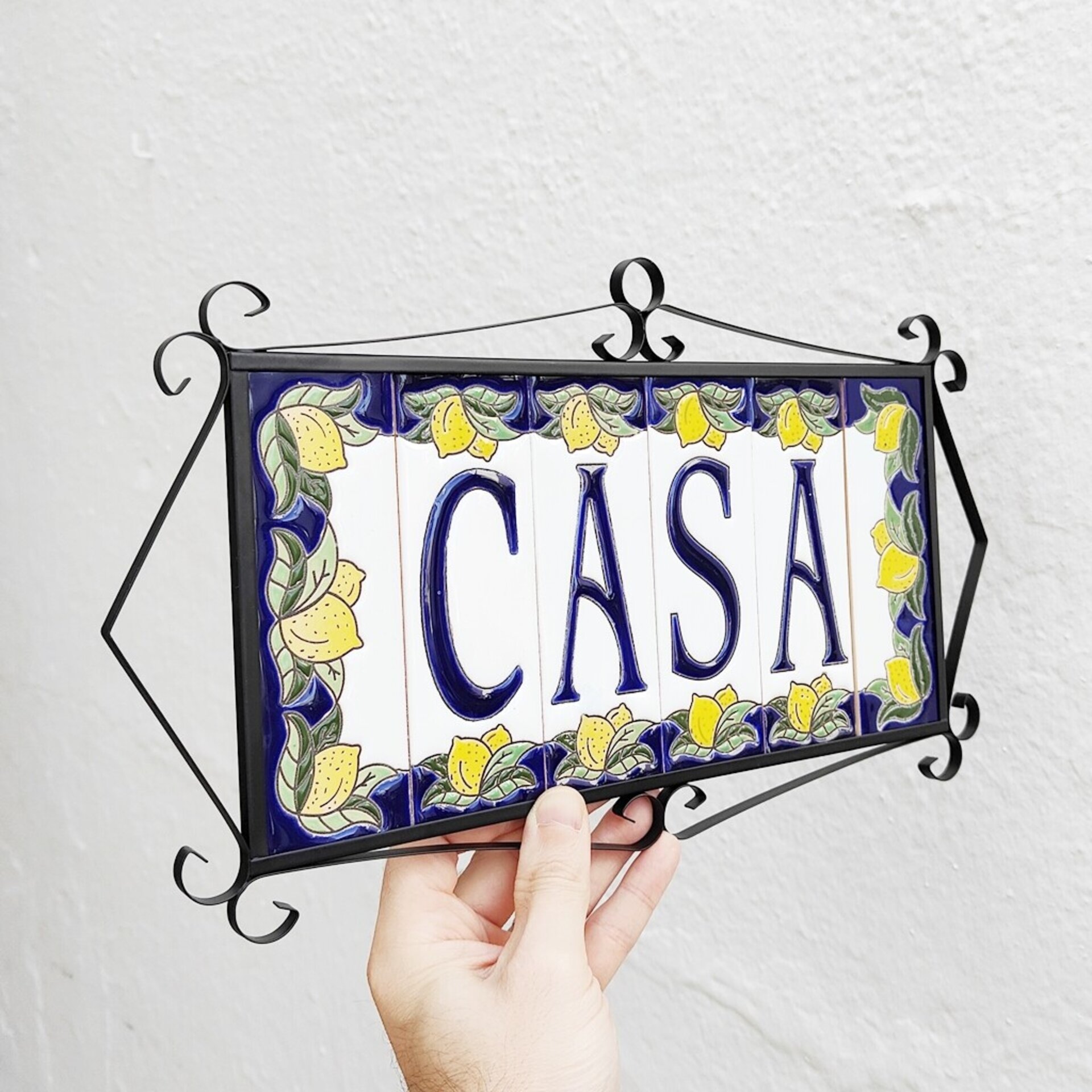 Letras y Números modelo "LIMONCELLO" - 15cm. (6") - 13