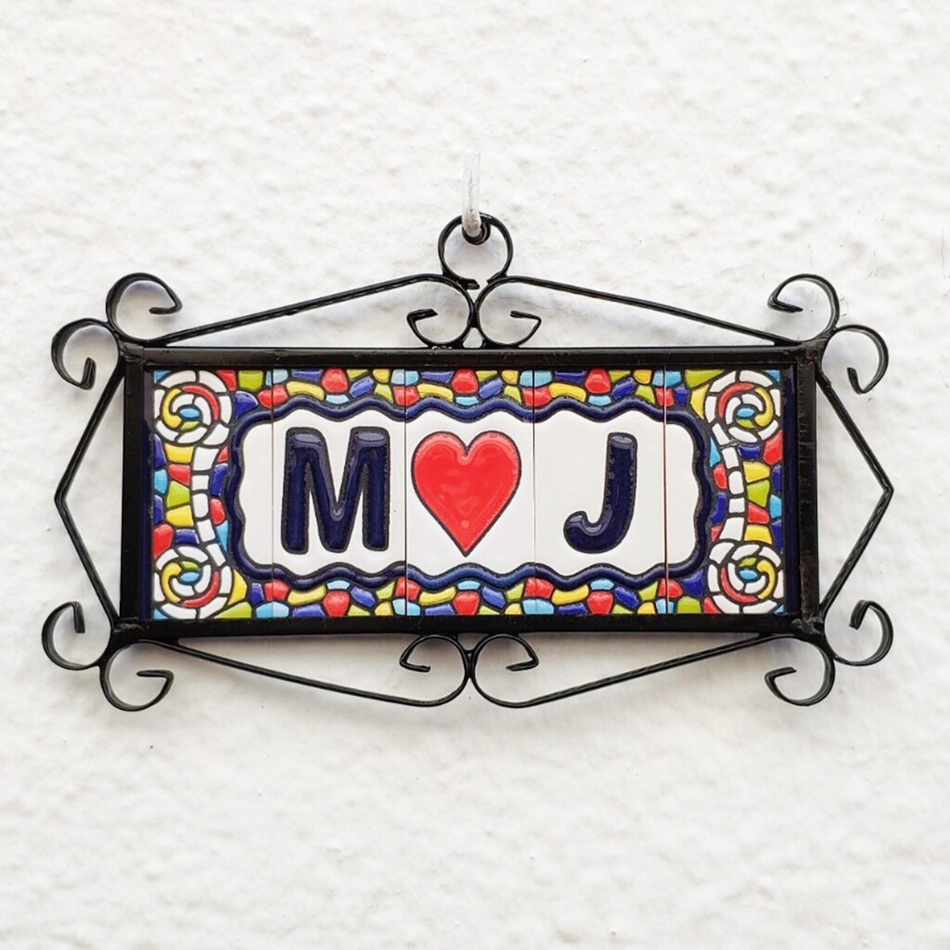 Letras y Números modelo "COLORES" - 7,5cm. (3") - 10