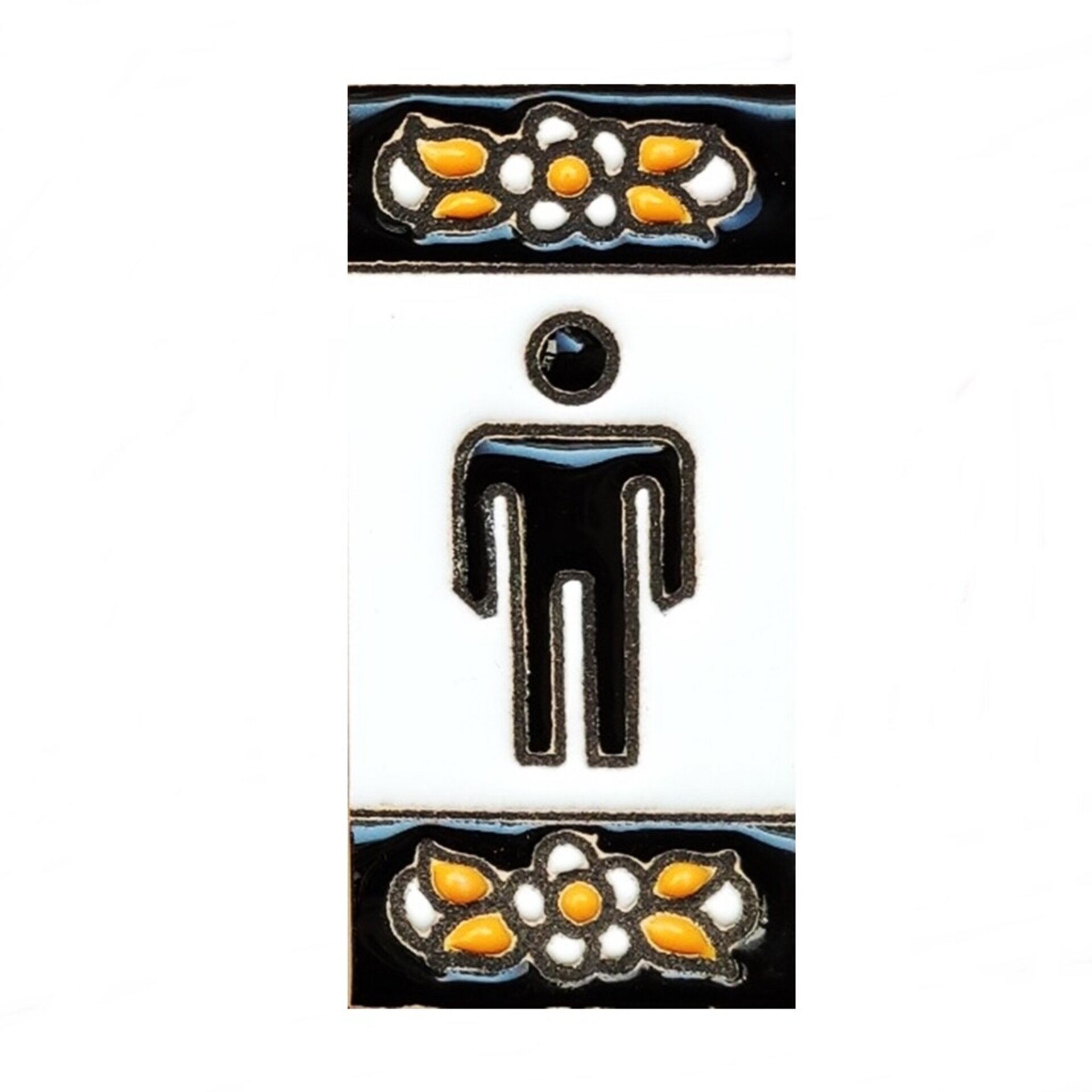 Letras y Números modelo "NEGRAS" - 7,5cm. (3") - 4