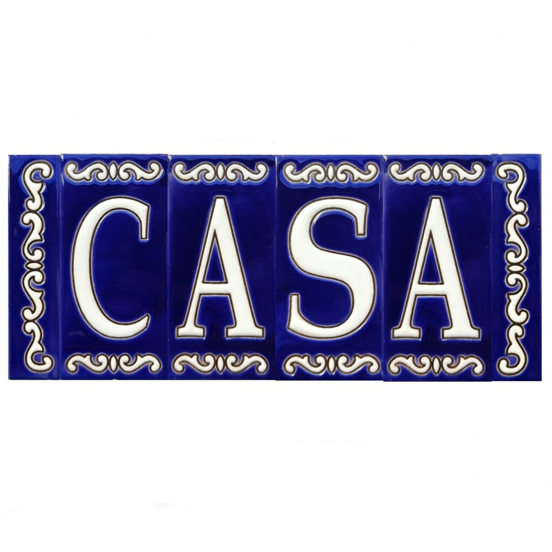 Letras y Números modelo "CIELO-AZUL" - 11cm. (2.1") - 7