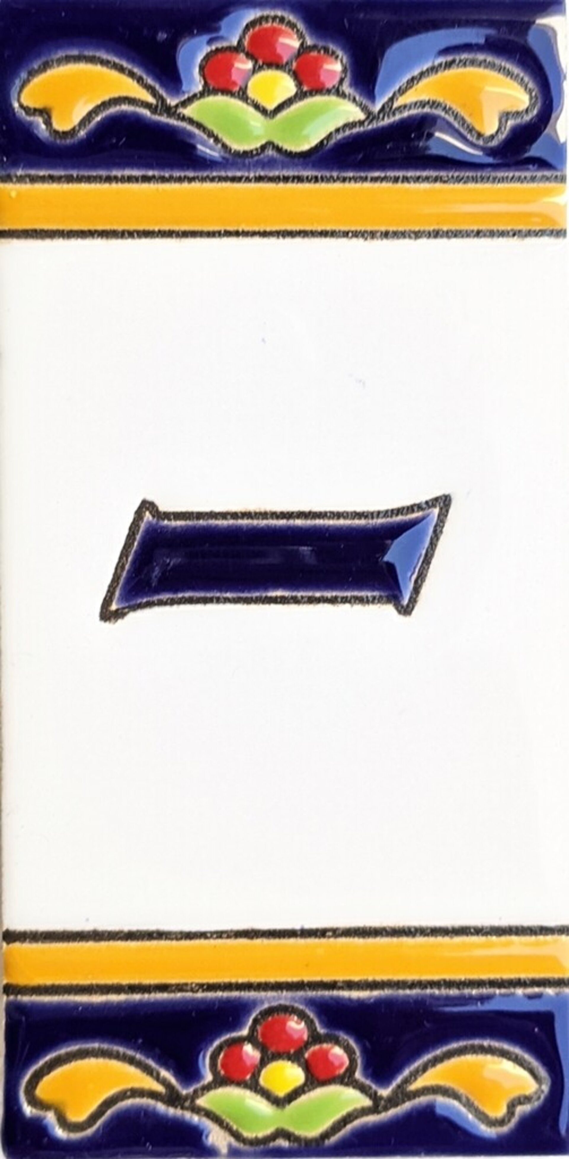 Letras y Números modelo "FlorMRB" - 11cm. (2.1") - 14