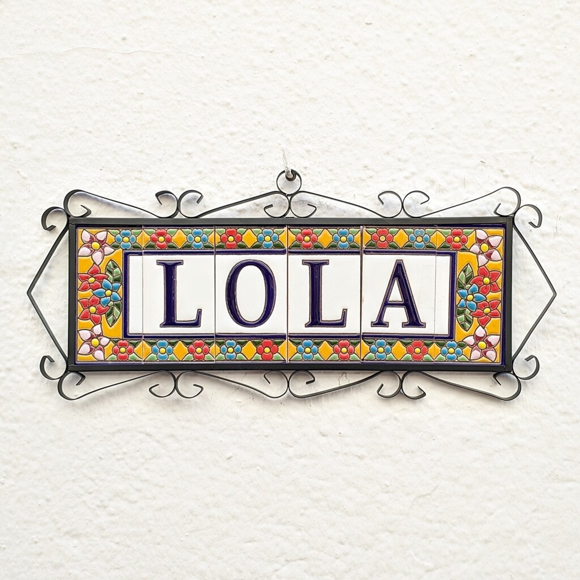 Letras y Números modelo "ANDALUSIA" - 11cm. (2.1") - 6