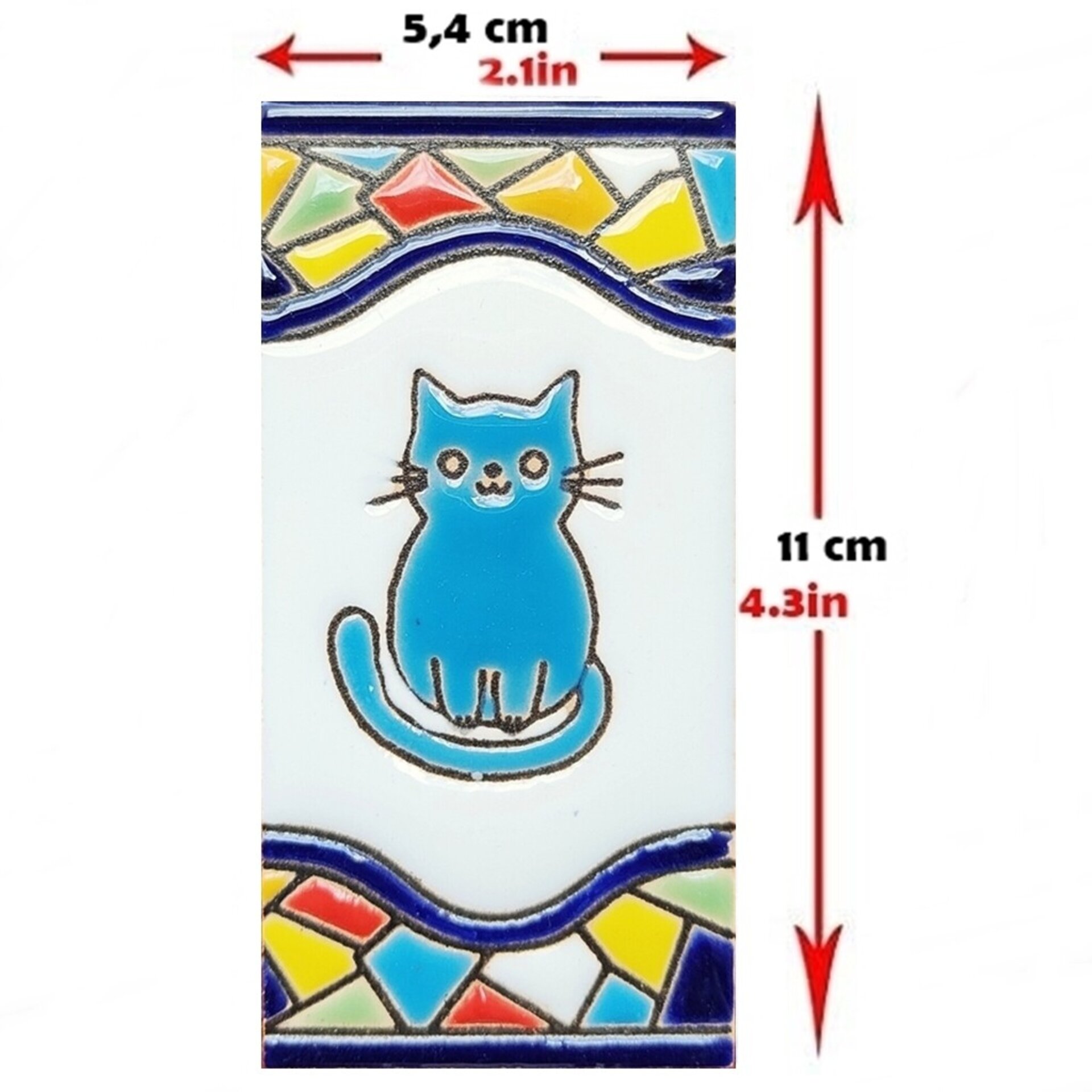 Letras y Números modelo "RONDA-M" - 11cm. (2.1") - 3