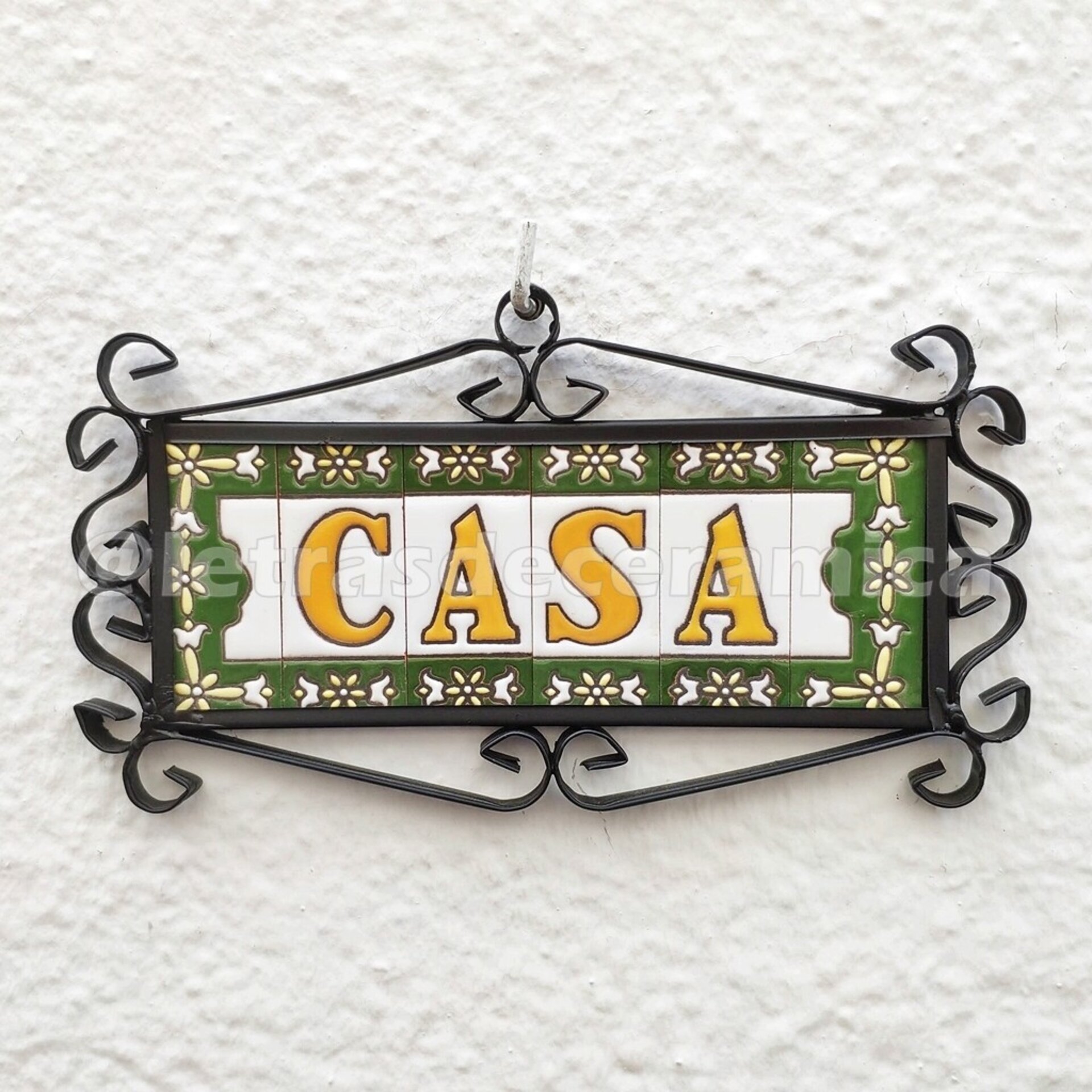 Letras y Números modelo "VERDES2" - 7,3cm. (3") - 2