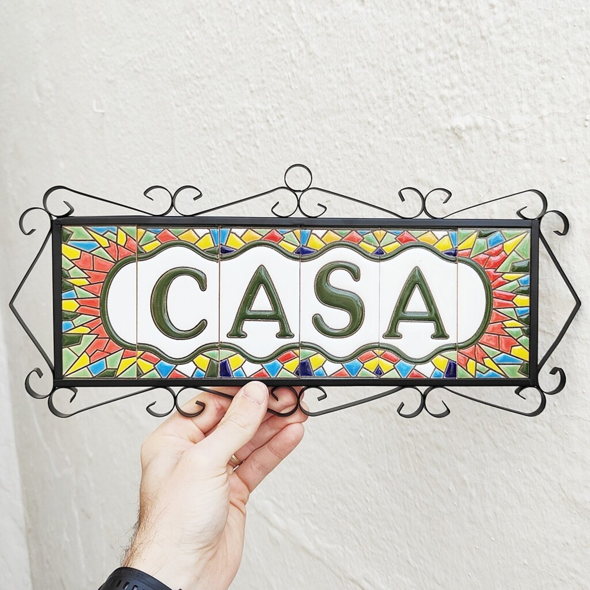 Letras y Números modelo "RONDA-MVerde" - 11cm. (2.1") - 14