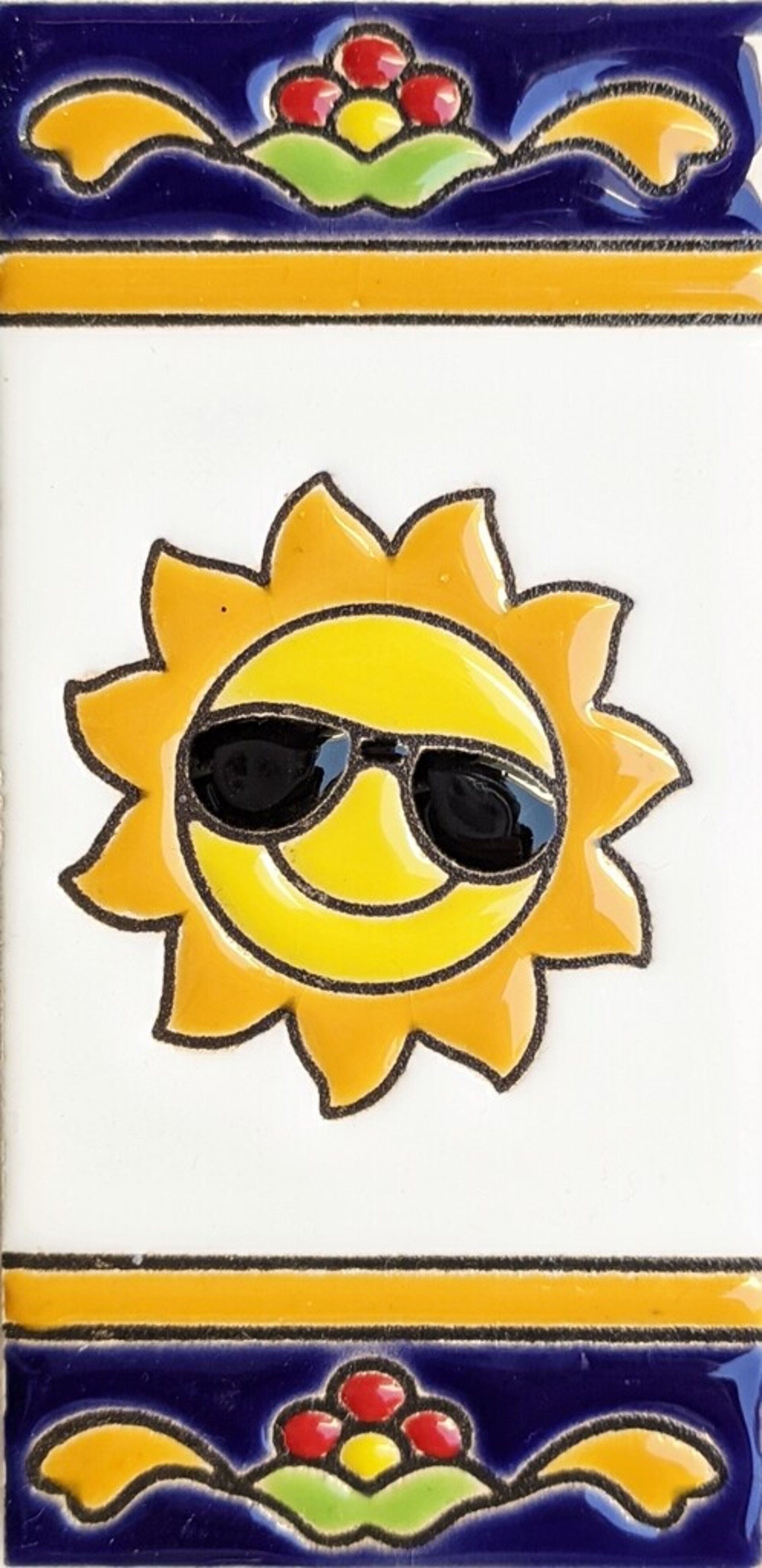 Letras y Números modelo "FlorMRB" - 11cm. (2.1") - 12