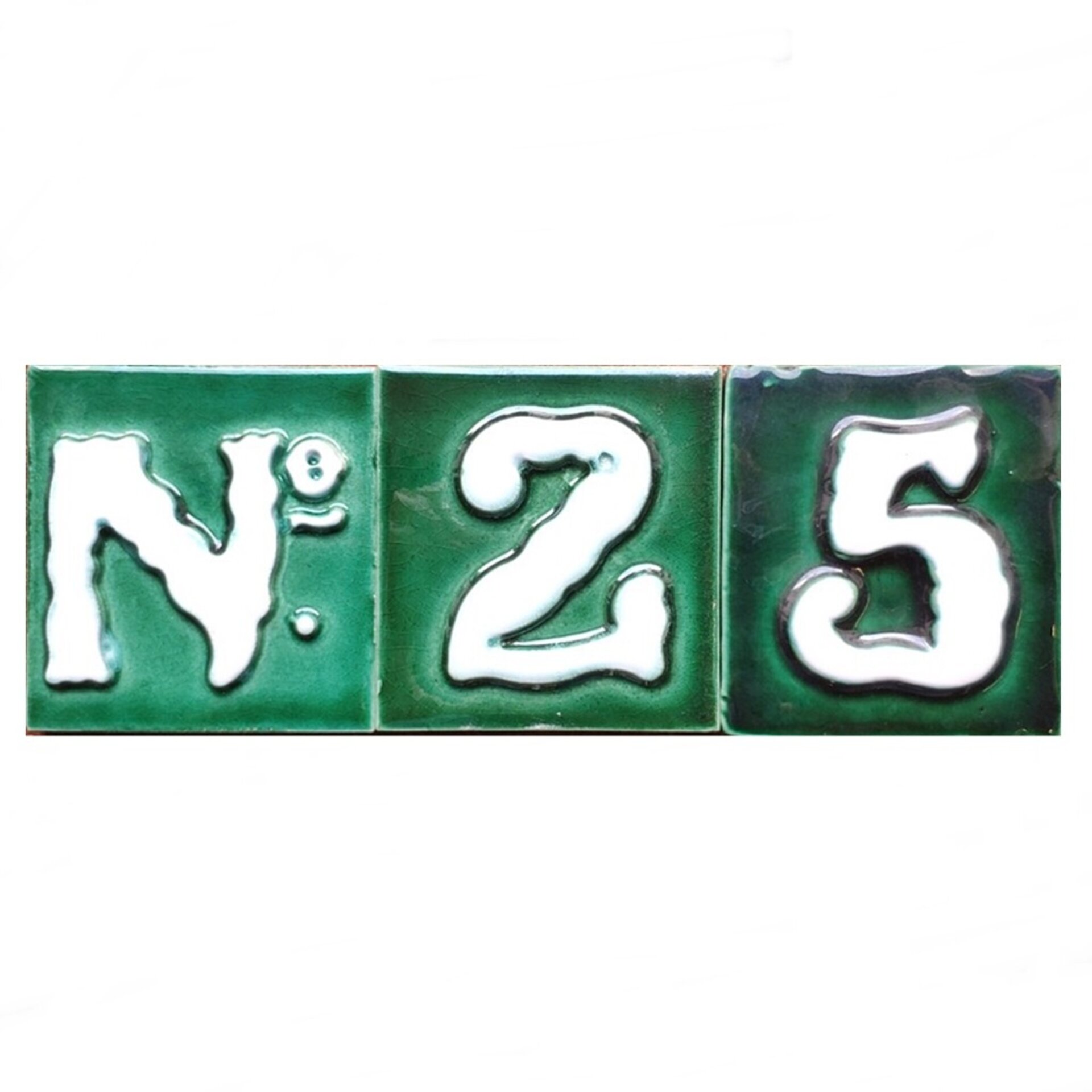 Letras y Números modelo "CLÁSICA" - 7,5cm. (3") - 9