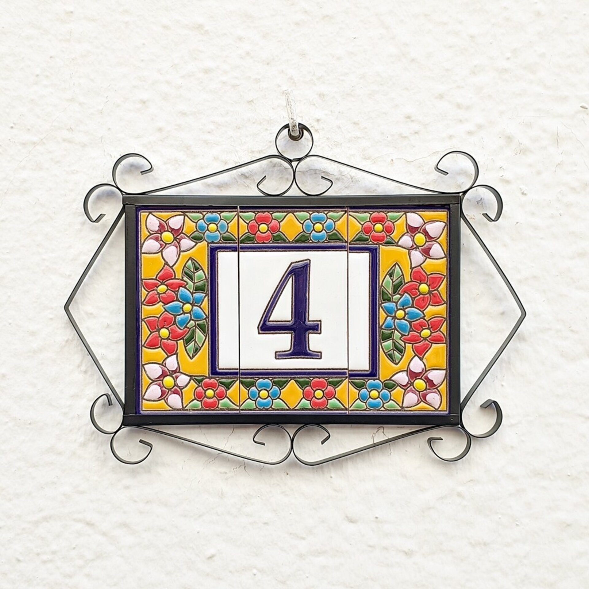 Letras y Números modelo "ANDALUSIA" - 11cm. (2.1") - 7