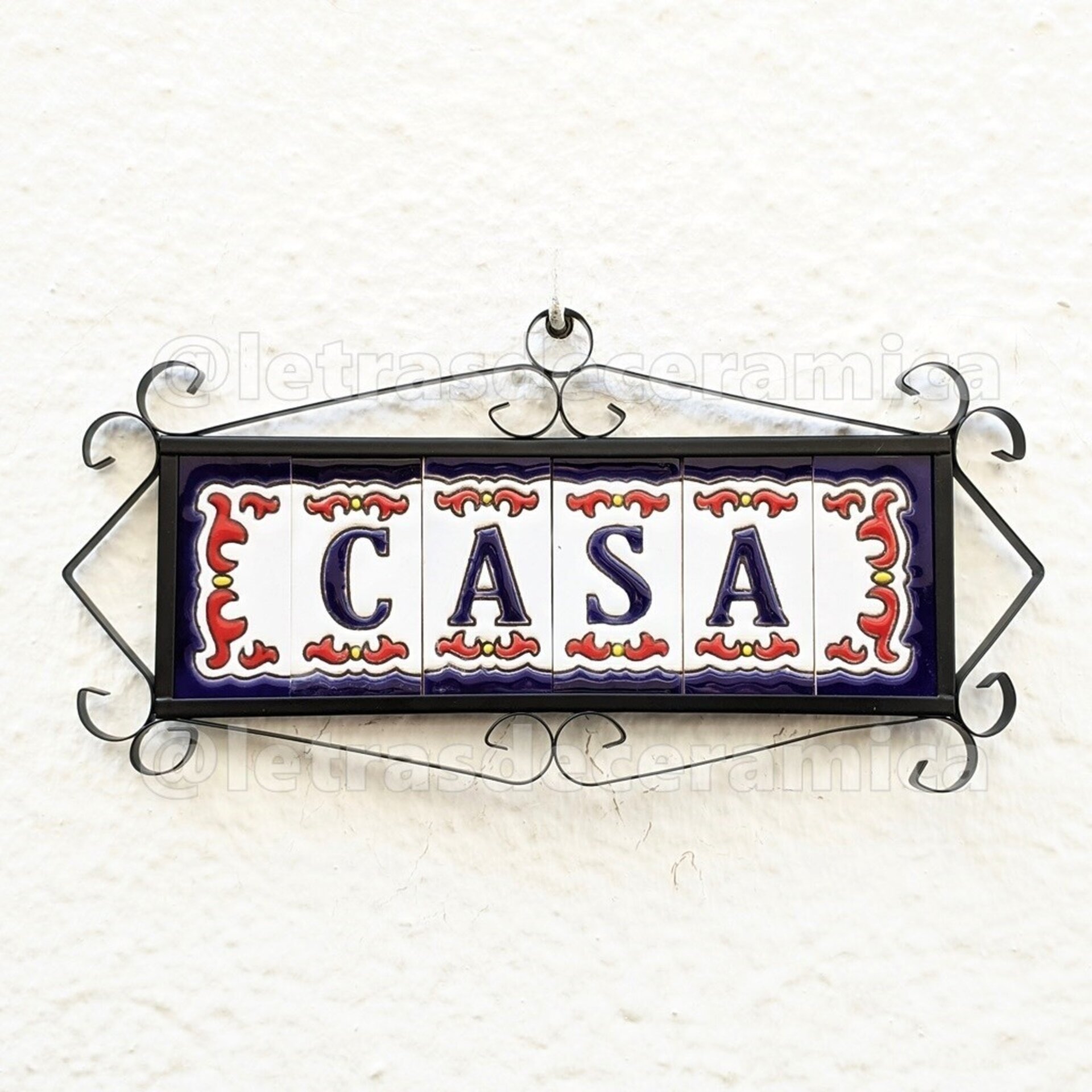 Letras y Números modelo "RenacRoj" - 7,5cm. (3") - 5