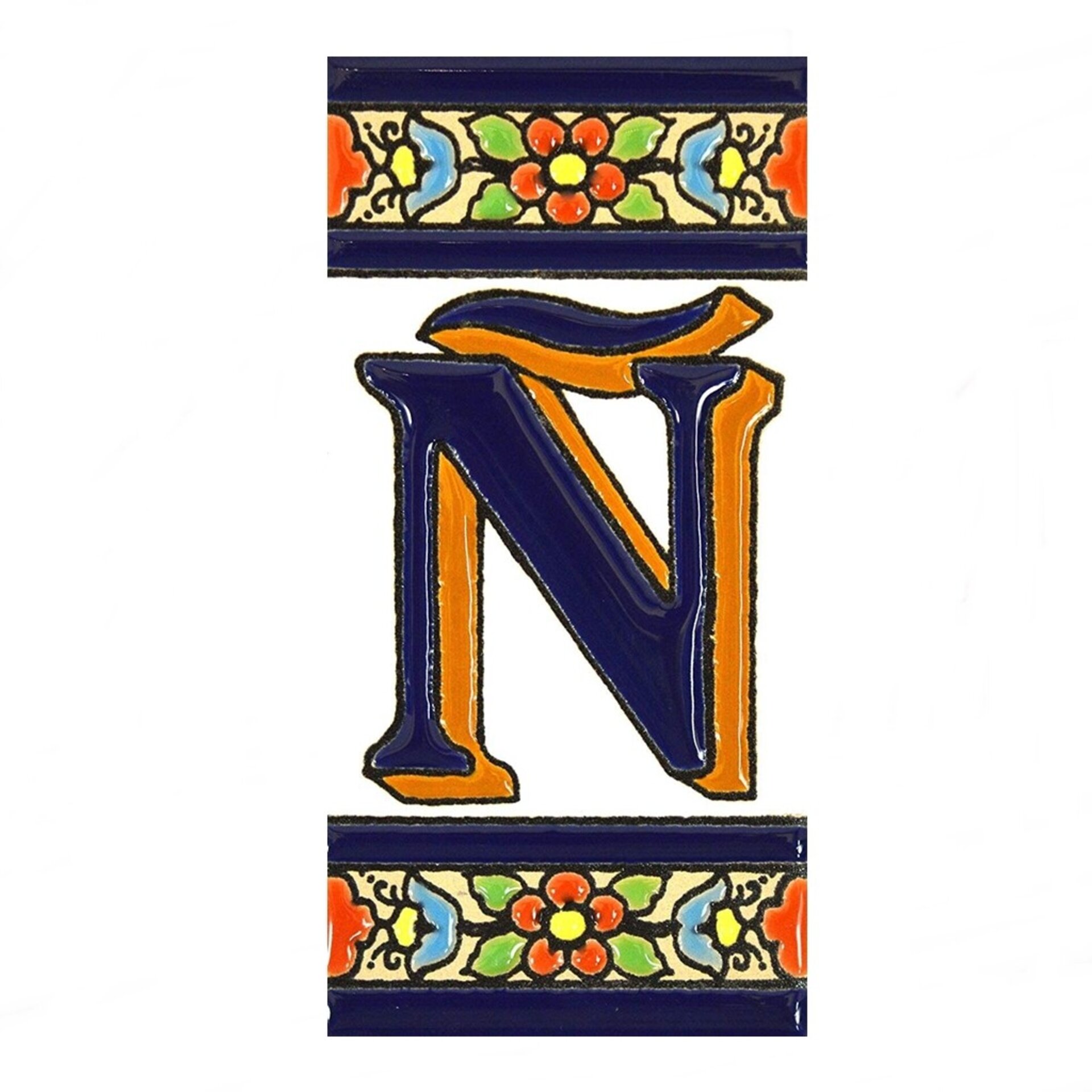Letras y Números modelo "COLOR-M2" - 11cm. (2.1") - 6