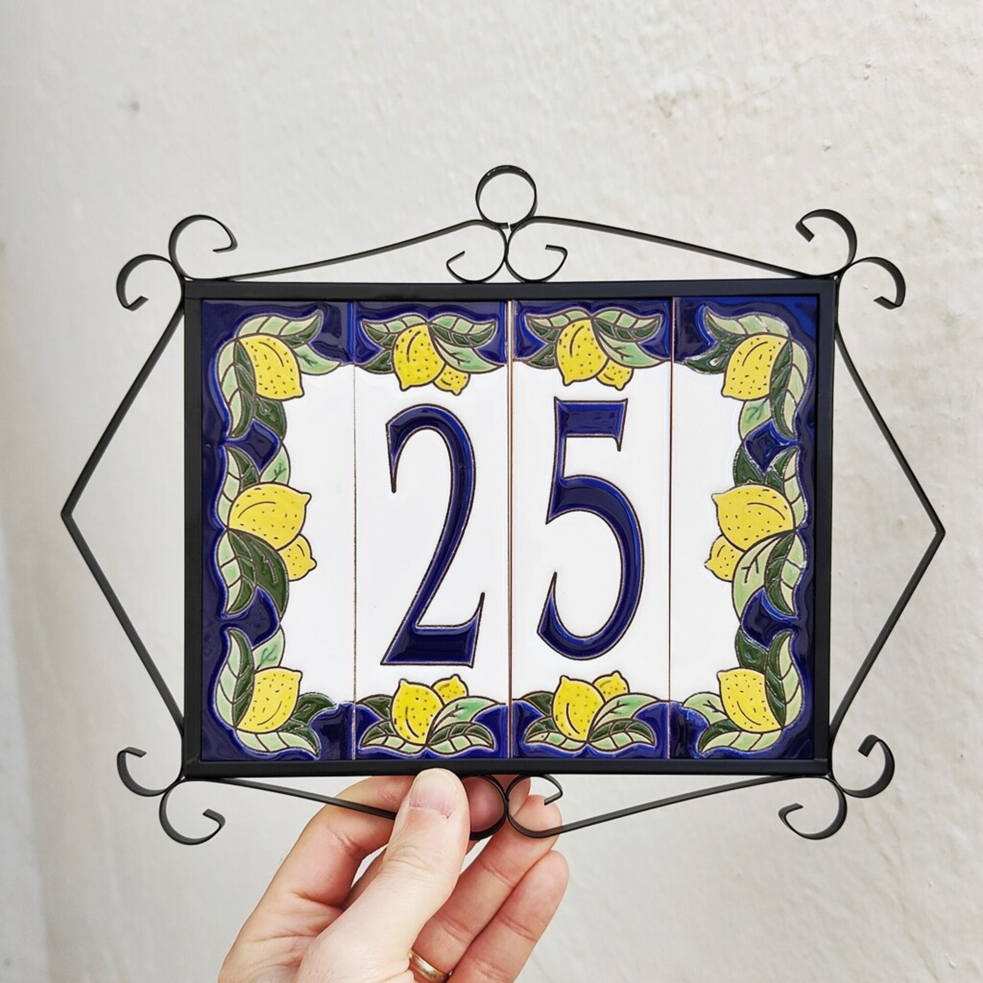 Letras y Números modelo "LIMONCELLO" - 15cm. (6") - 10