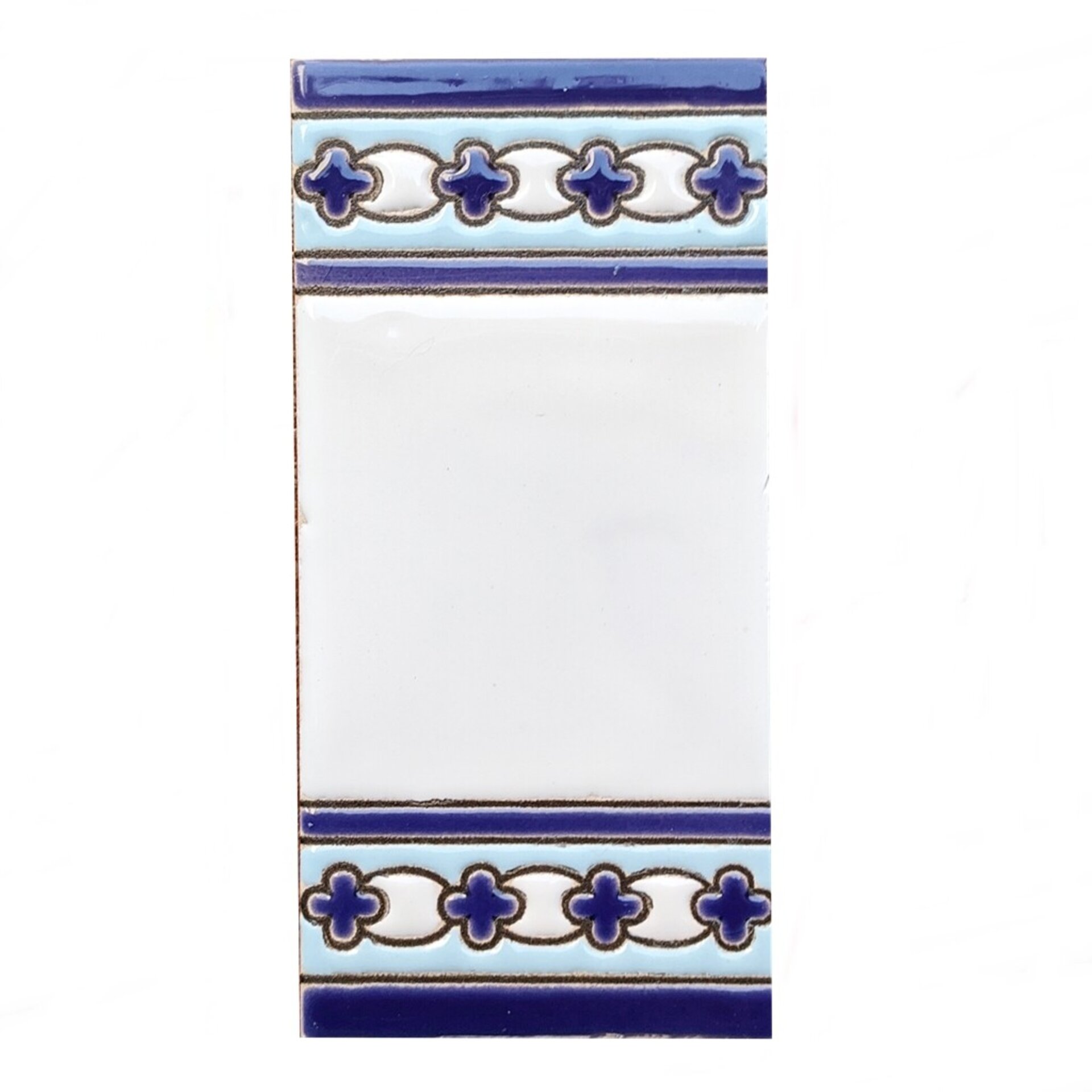 Letras y Números modelo "AZUL-BLANCO" - 11cm. (2.1") - 18